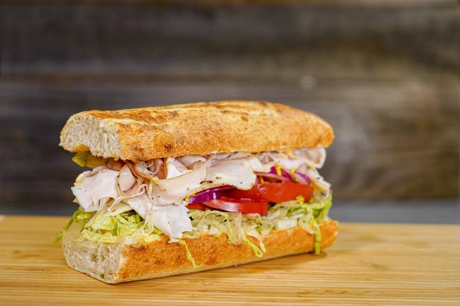 Order Cracked Pepper Turkey Sandwich  food online from Sourdough & Co. store, West Sacramento on bringmethat.com