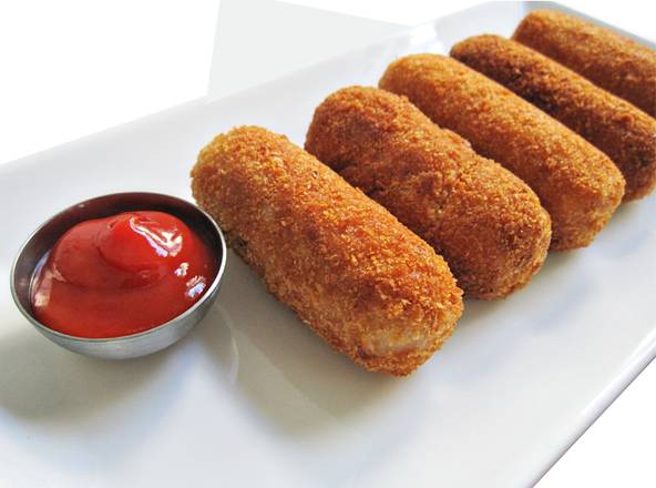 Order Croquetas de Jamon(Ham Croquettes) food online from Churro Magico store, Hialeah on bringmethat.com