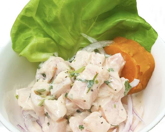 Order Ceviche de Pescado food online from Don Fernando store, Newburgh on bringmethat.com