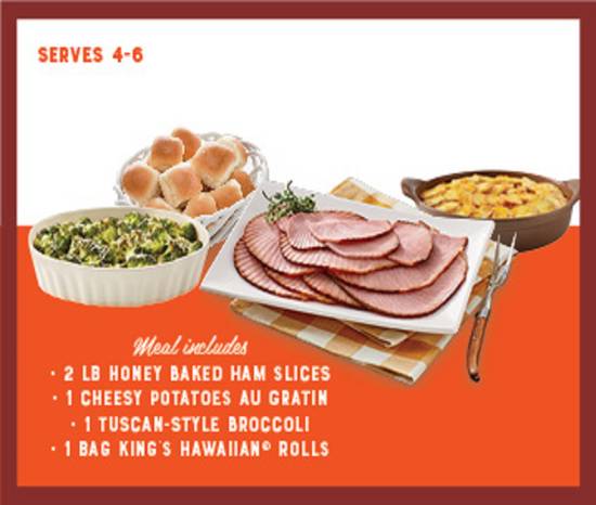 Order 2 lb Ham By-the-Slice Supper                  food online from The HoneyBaked Ham Company store, Port Charlotte on bringmethat.com