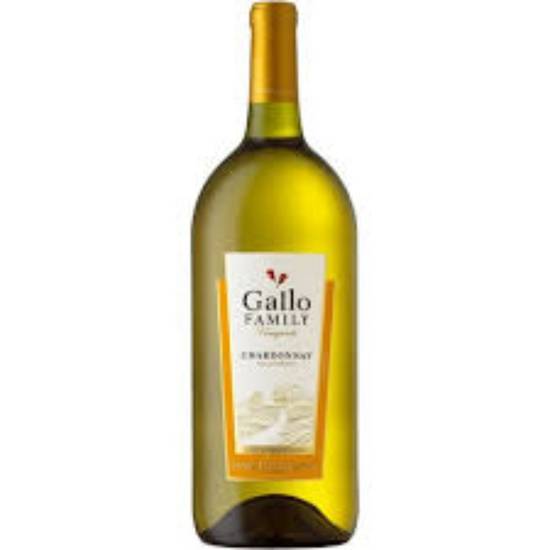 Order GALLO FAMILY CHARDONNAY 1.5 LT BOTTLE food online from Duke Liquor & Jr. Market store, Los Angeles on bringmethat.com