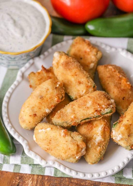 Order Jalapeño Poppers App food online from Habeeb Grill By Pita Grill And Creperie store, Franklin on bringmethat.com