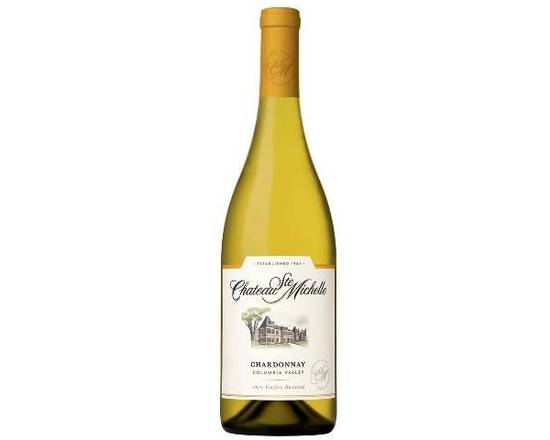 Order Chateau Ste Michelle - Chardonnay food online from Santa Monica Liquor store, Santa Monica on bringmethat.com