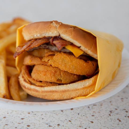 Western Bacon Cheeseburger combo