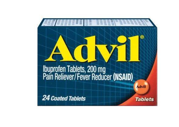 Order Advil Gel Tablets (24 ct) food online from Shell store, Tampa on bringmethat.com