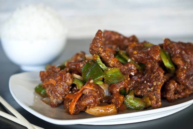 Order Orange Peel food online from Saba's Grill & Wok store, Houston on bringmethat.com