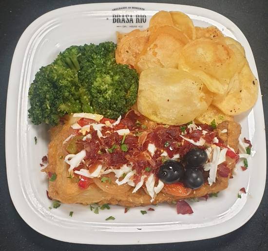 Bacalhau Dourado com Ovo