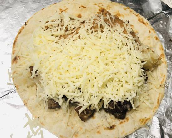 Order Sausage, Potato, Bean, & Cheese food online from Donut Tacos Palace store, Austin on bringmethat.com