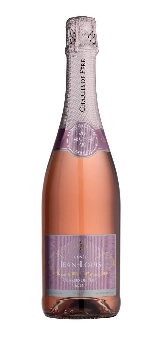 Order Cuveé Jean-Lous Rosé - 750ml Bottle (11% ABV) food online from The Local - Jacksonville store, Jacksonville on bringmethat.com