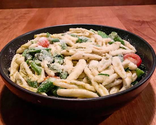 Order Spring Vegetable Orecchiette food online from Pizza To The People store, San Francisco on bringmethat.com