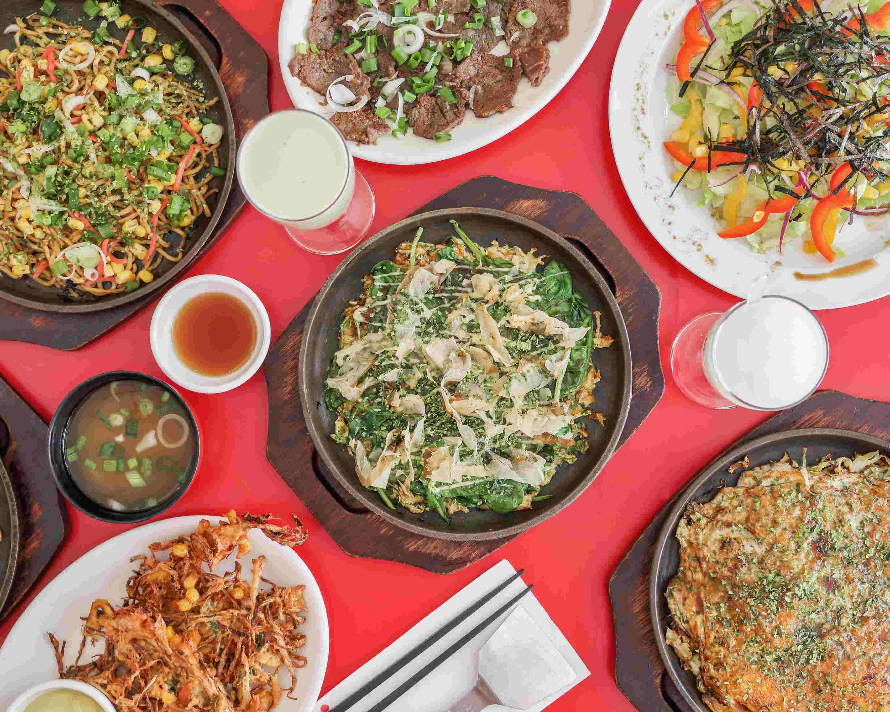 Bestellen bij Japanese Pancake World in Amsterdam Menu en prijzen