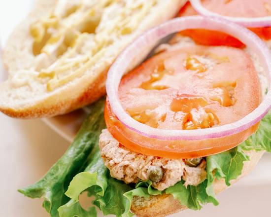 Order Tuna Baguette Sandwich food online from Belle Pastry store, Bellevue on bringmethat.com