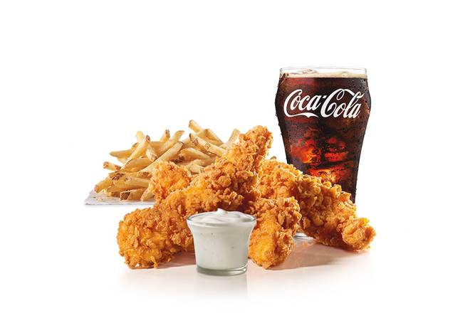 Order 3 Piece - Hand-Breaded Chicken Tenders™ Combo food online from Hardee store, North Augusta on bringmethat.com