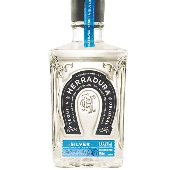 Order Herradura Silver 750ML 40%ABV  food online from Princess Liquors store, Port Saint Lucie on bringmethat.com