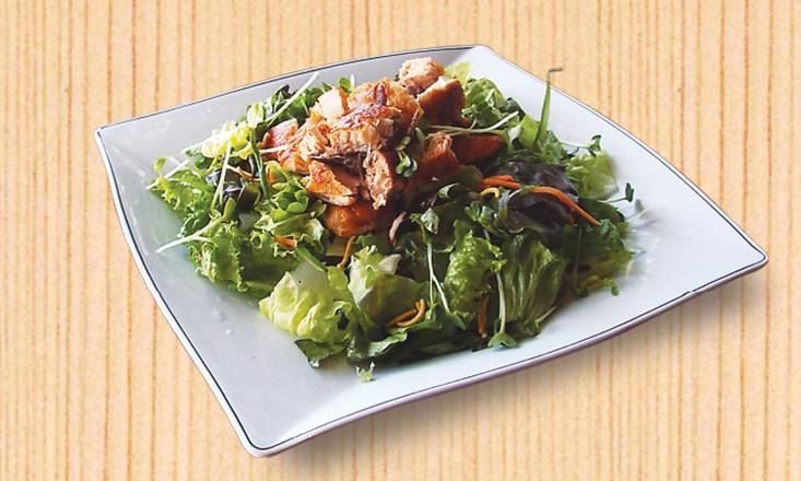 Order 92. Grilled Salmon Salad food online from Ajisen Ramen store, Temple City on bringmethat.com