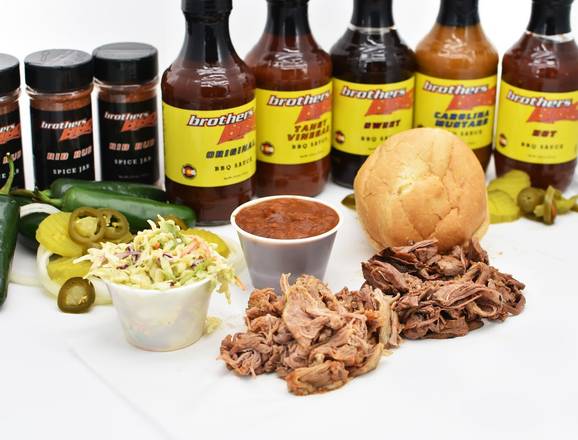 Order 2 Meat Special food online from Brothers BBQ store, Denver on bringmethat.com