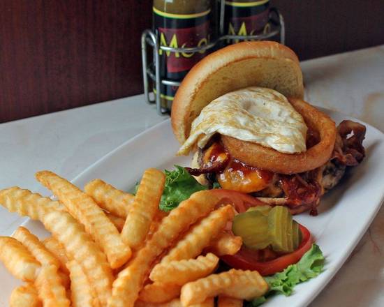 Order Texas Burger food online from Moonlite Diner store, Fort Lauderdale on bringmethat.com