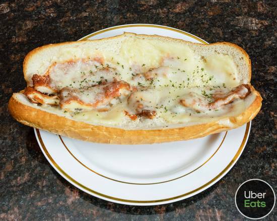 Order Chicken Cutlet Parmesan Hero food online from Burgers & Sandwiches store, Weehawken on bringmethat.com