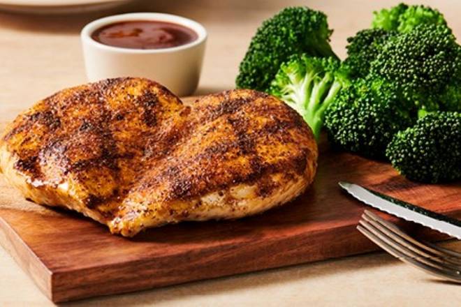 Order Grilled Chicken on the Barbie food online from Outback Steakhouse store, Vacaville on bringmethat.com