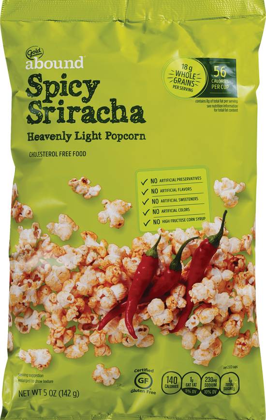 Order Gold Emblem Abound Heavenly Light Popcorn 5 OZ, Spicy Sriracha food online from Cvs store, LINCOLN on bringmethat.com