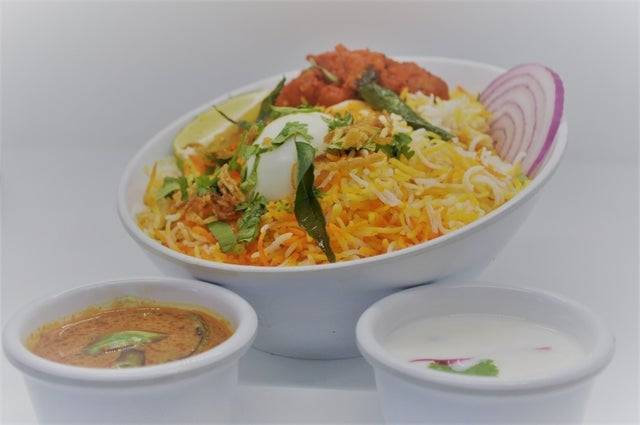 Order PARADISE BONELESS CHICKEN DUM BIRYANI food online from Paradise Biryani Pointe store, Dublin on bringmethat.com