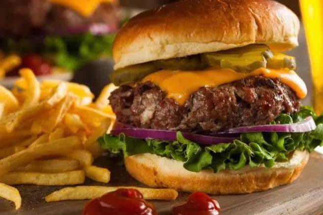 Order Plain Mary Jane Burger food online from The Munchie Machine store, Cape Coral on bringmethat.com