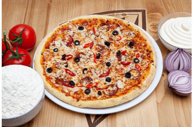 Pizza pimento