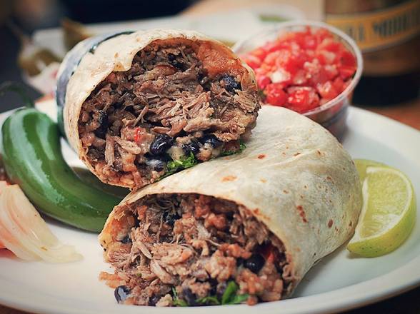 Order El Camión Burrito food online from El Camion store, Seattle on bringmethat.com