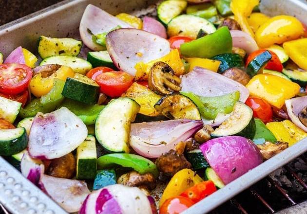 Order Side Roasted Vegetables food online from Habeeb Grill By Pita Grill And Creperie store, Franklin on bringmethat.com