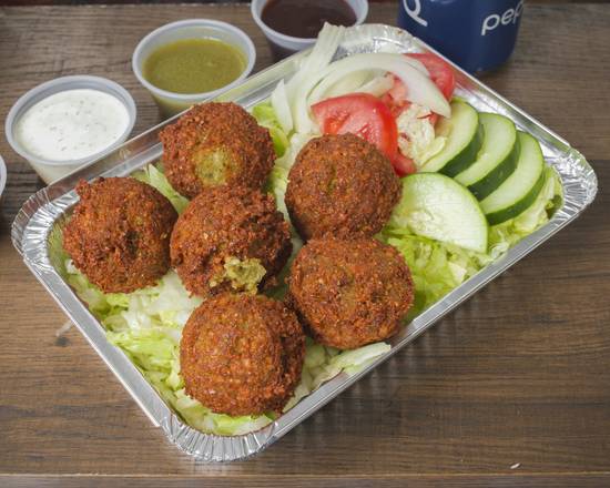 Order Falafel and Salad  food online from New York Style Gyro And Chicken store, Jersey City on bringmethat.com