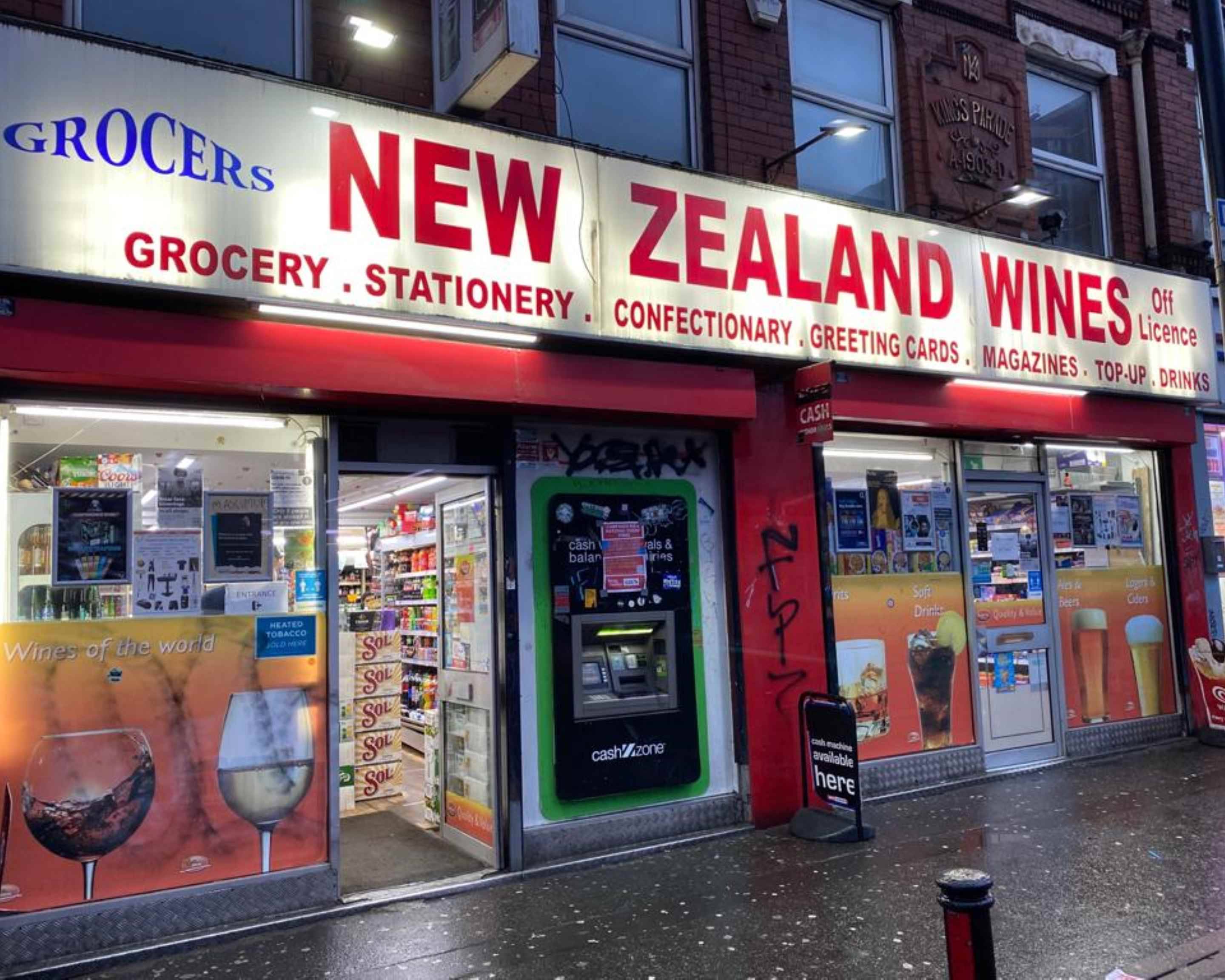 Newzealand Wines Manchester Ltd Menu Takeaway in Manchester Delivery Menu & Prices Uber Eats