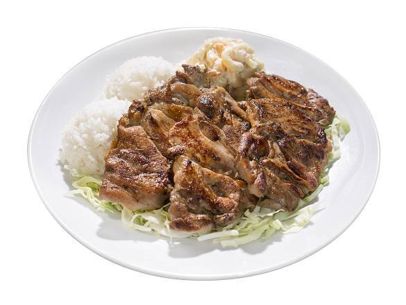 Order Hawaiian BBQ Chicken Plate food online from L&Amp;L Hawaiian Barbecue store, Roseville on bringmethat.com