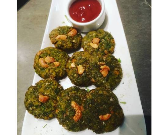 Order Harabhara Kabab food online from Tandoorish Indian Cuisine Restaurant store, Houston on bringmethat.com