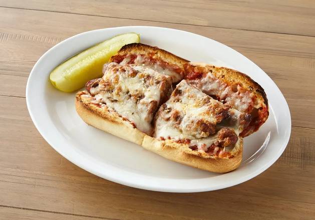 Order Italian Sausage Parmigiana Sub food online from Johnny New York Style Pizza store, Lawrenceville on bringmethat.com
