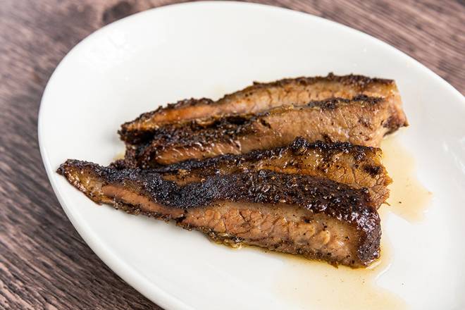 Order Double R Ranch Brisket 4 oz. food online from Wood Ranch BBQ & Grill store, Rancho Santa Margarita on bringmethat.com