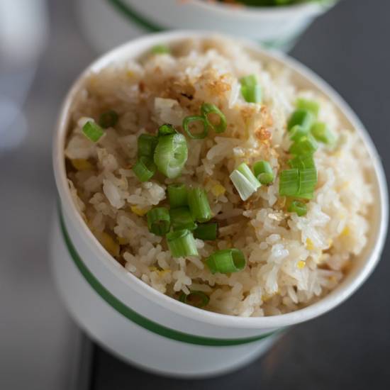 Order Garlic-Egg Fried Rice food online from Bowl Bar store, San Diego on bringmethat.com