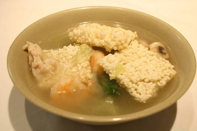Order Sizzling Rice Soup food online from House of joy store, La Crescenta on bringmethat.com