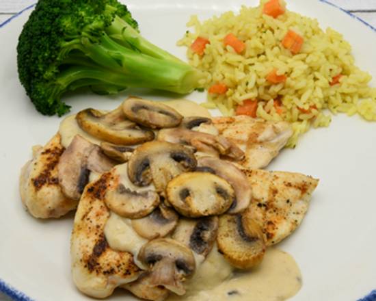 Order Chicken & Mushrooms food online from Landry's Seafood House store, Orlando on bringmethat.com