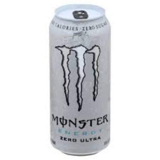 Order MONSTER ENERGY ZERO ULTRA 16OZ  CAN food online from Johnson Liquor store, Los Angeles on bringmethat.com
