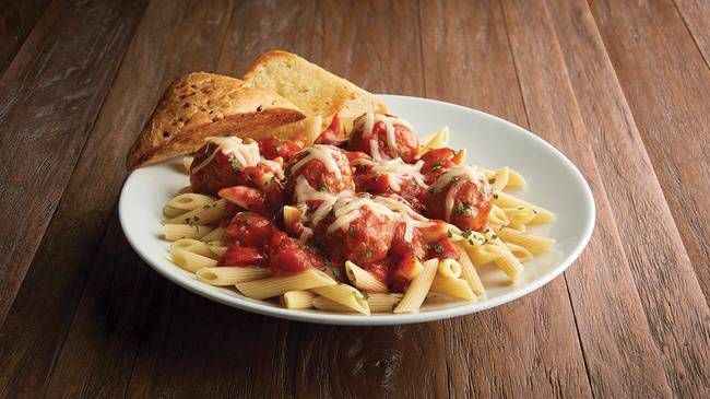 Order Penne Pasta & Meatballs food online from Jason's Deli store, Lawrence on bringmethat.com