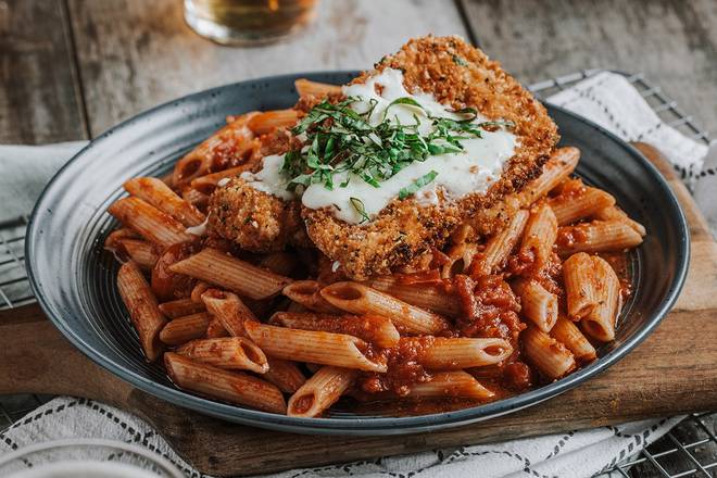 Order CHICKEN PARMESAN food online from Old Chicago 18 store, Westminster on bringmethat.com