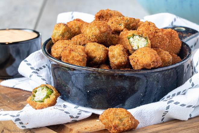 Order Crackling Okra food online from Ember Smoked store, Abilene on bringmethat.com
