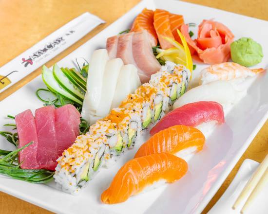 Order Sushi Sashimi Combination food online from Sake Cafe Of Elmwood store, New Orleans on bringmethat.com