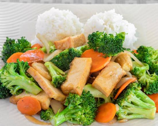 Order Broccoli Tofu food online from Manna Teriyaki store, Seattle on bringmethat.com