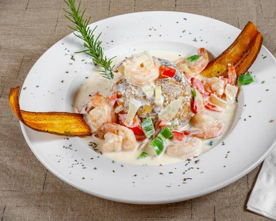 Order Shrimp Mofongo (Camarones) food online from Punta Cana Restaurant store, Charlotte on bringmethat.com