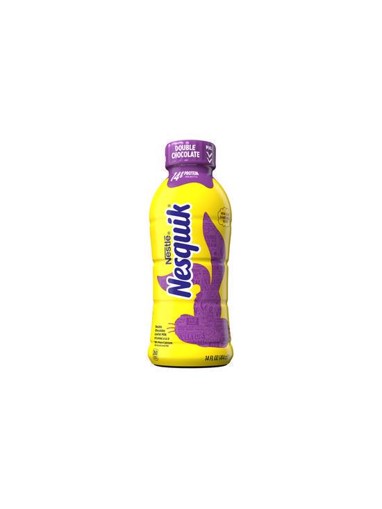 Order Nesquik Double Chocolate Milk 14 OZ food online from Chevron Extramile store, San Francisco on bringmethat.com