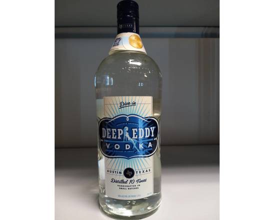 Order Deep Eddy, 1750M, Vodka, 80-Proof, Plain food online from Lynch Liquor & Tobacco store, PINELLAS PARK on bringmethat.com