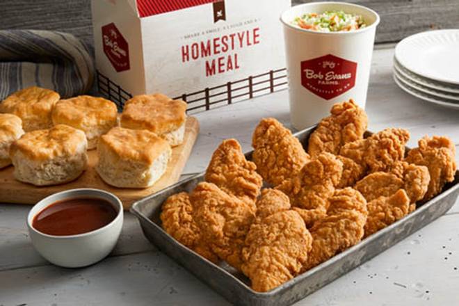 Order Homestyle Fried Chicken Tender Family Meal food online from Bob Evans - Jacksonville #420 store, Jacksonville on bringmethat.com