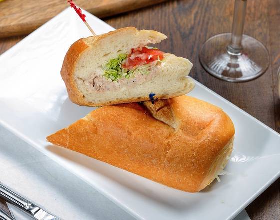 Order Tuna Cold Sandwich Large (10") food online from Mangiano Pizza Restaurant & Catering store, Hanover on bringmethat.com