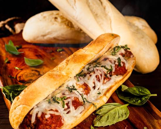 Order Meatball Mania Sub food online from Aura Bistro Market store, Miami on bringmethat.com
